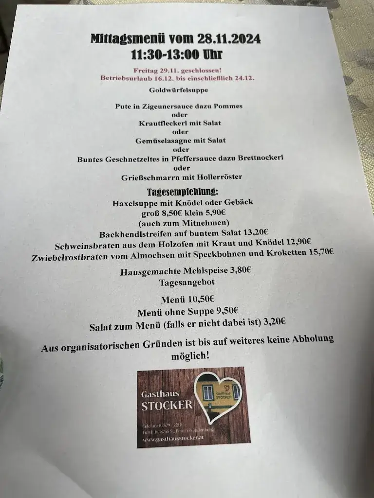 Menu_Gasthaus Stocker OG_Fohnsdorf_immagine_3