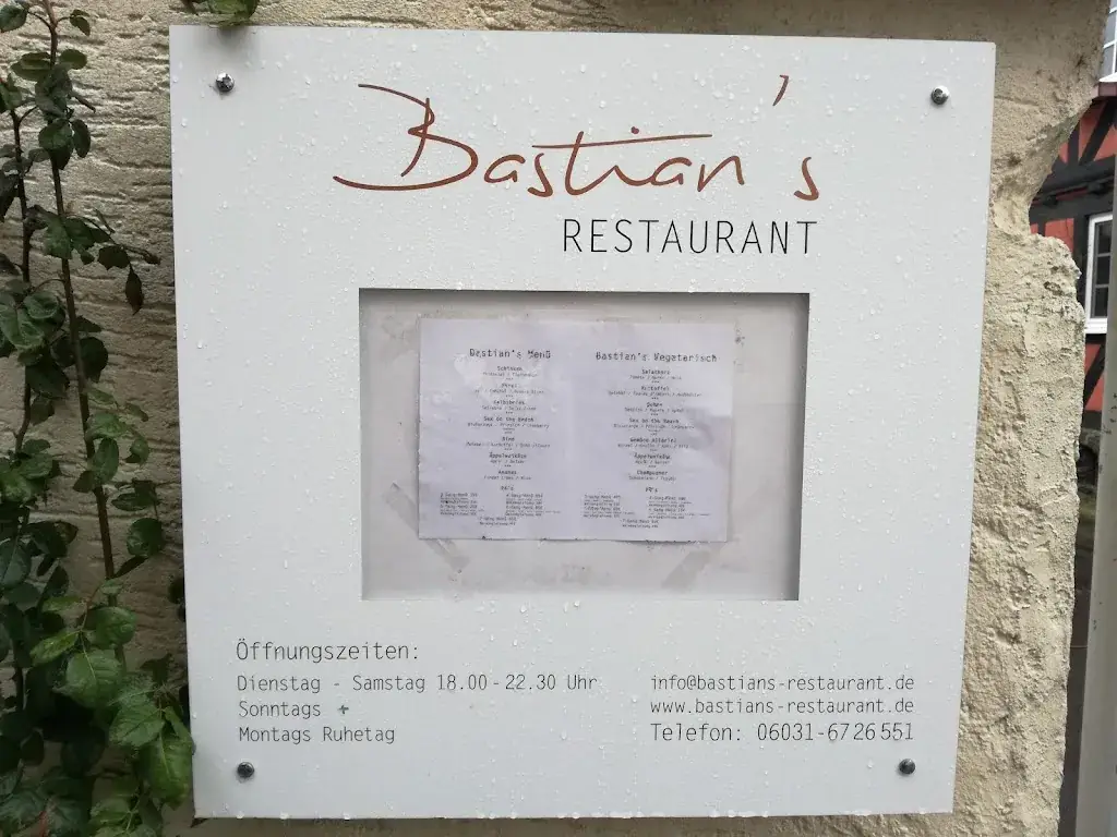 Menu_Bastian's Restaurant_Friedberg_image_2