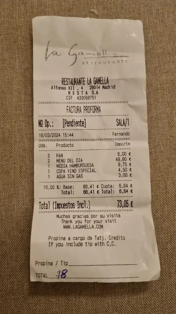 Filip Gibki_Restaurante La Gamella_Gaal_recensione