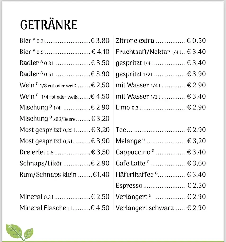 Menu_Zum Hauser Cafe / Hofladen / Restaurant_Flatschach_immagine_3