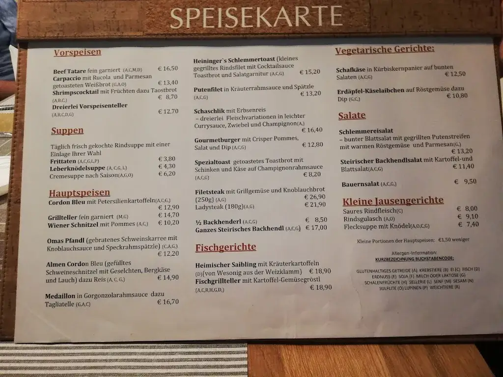 Menu_Heiningers Schlemmerei_Frohnleiten_image_4