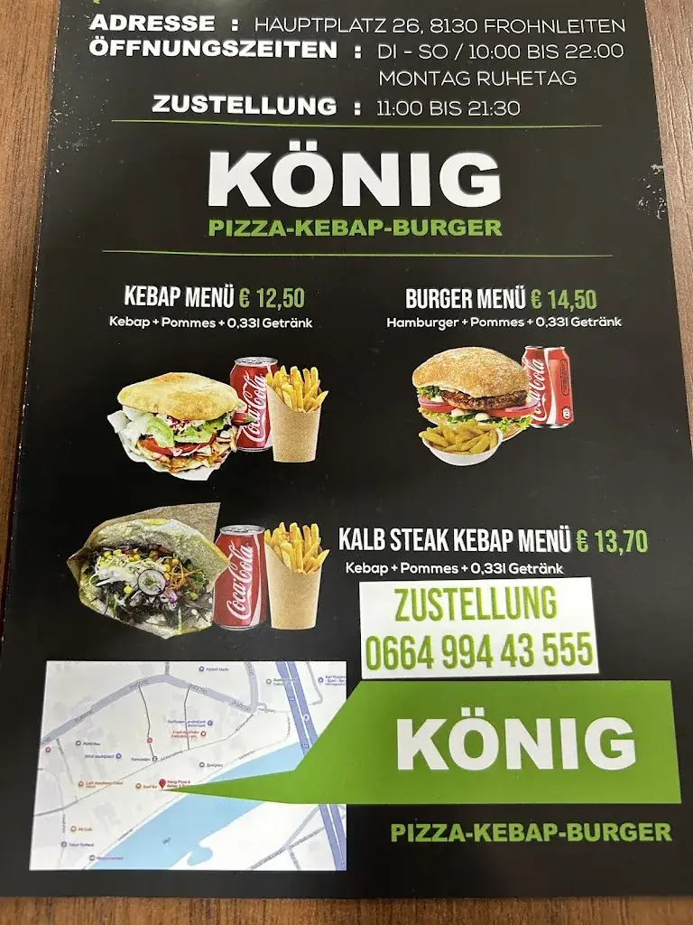 Menu_König Pizza & Kebap & Burger_Frohnleiten_image_1
