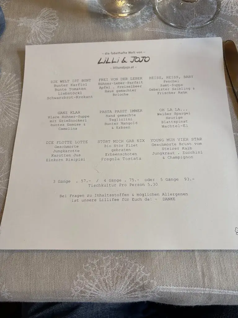 Menu_Die fabelhafte Welt von LILLI & JOJO_Gamlitz_image_1