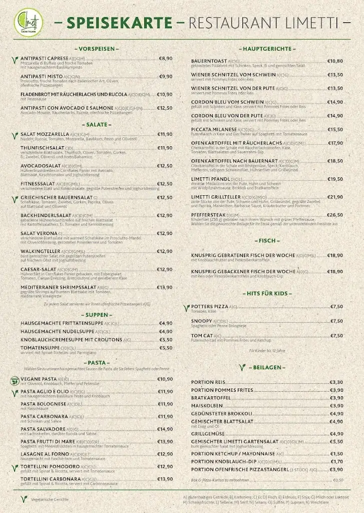 Menu_Restaurant Limetti_Politischer Bezirk Oberwart_image_2