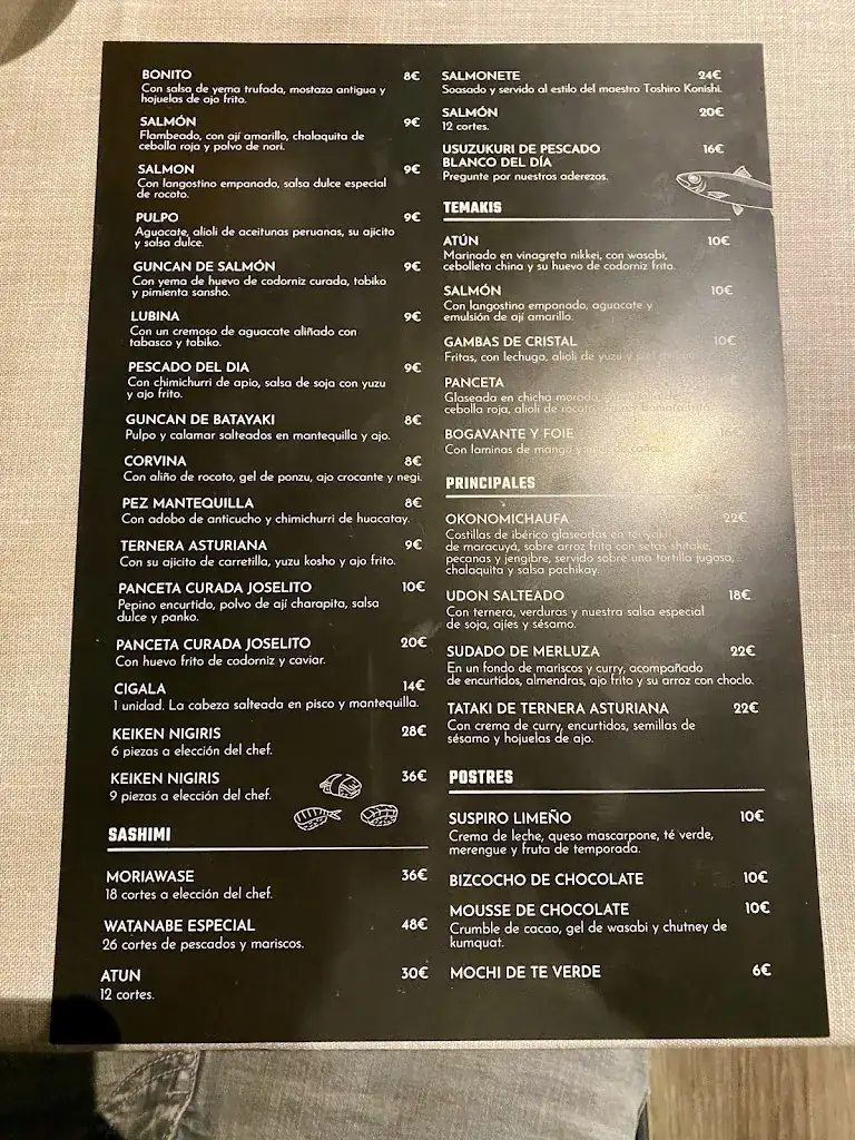 Menu_GAMAN I Restaurante Nikkei Madrid by Luis Arévalo_Gasen_image_3