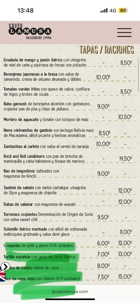 Menu_La Musa Latina_Gersdorf an der Feistritz_immagine_4