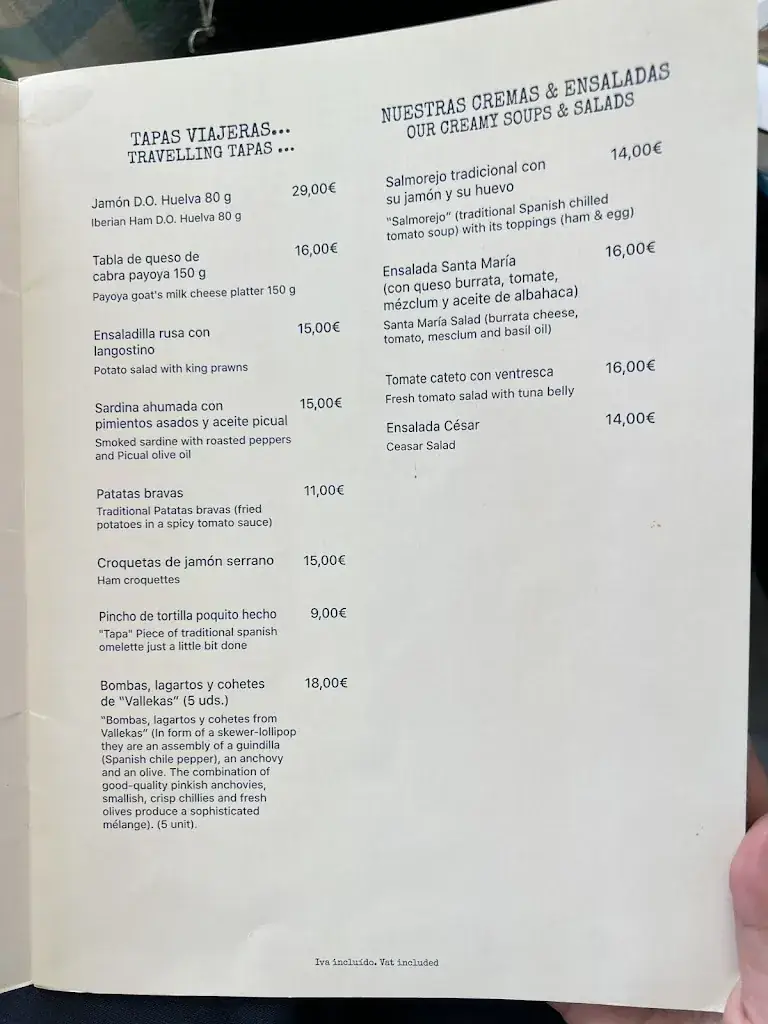 Menu_Garra Bar & La Santa María_Garanas_image_2