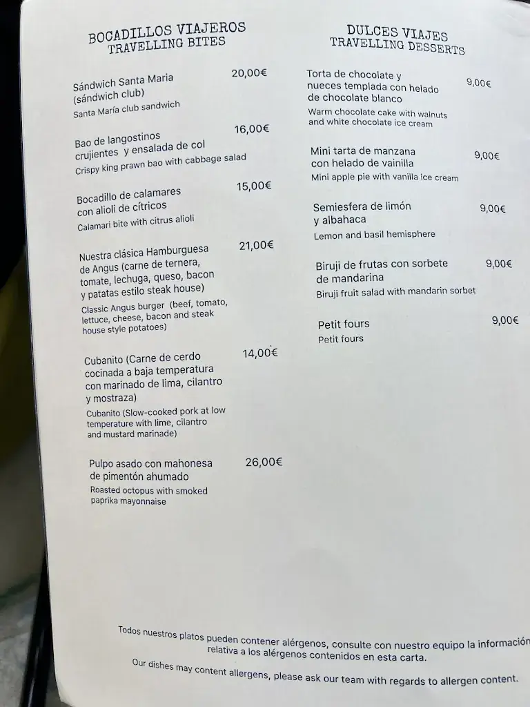 Menu_Garra Bar & La Santa María_Garanas_image_3