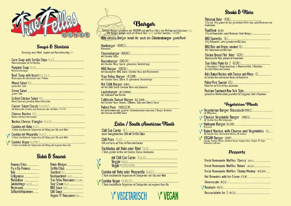 Menu_True Fellas Diner_Gleisdorf_immagine_2