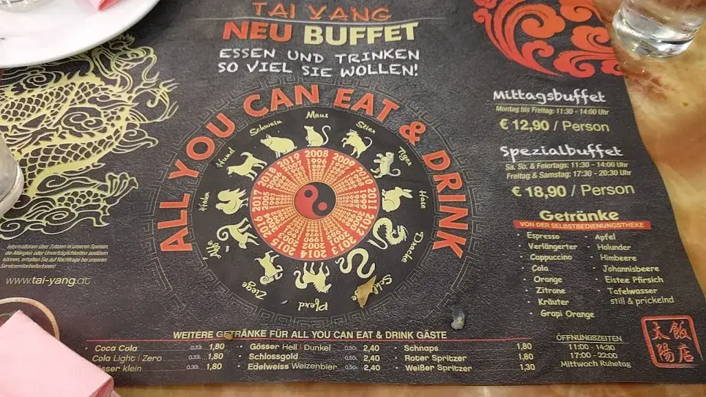 Menü_Tai Yang_Gleisdorf_Bild_1