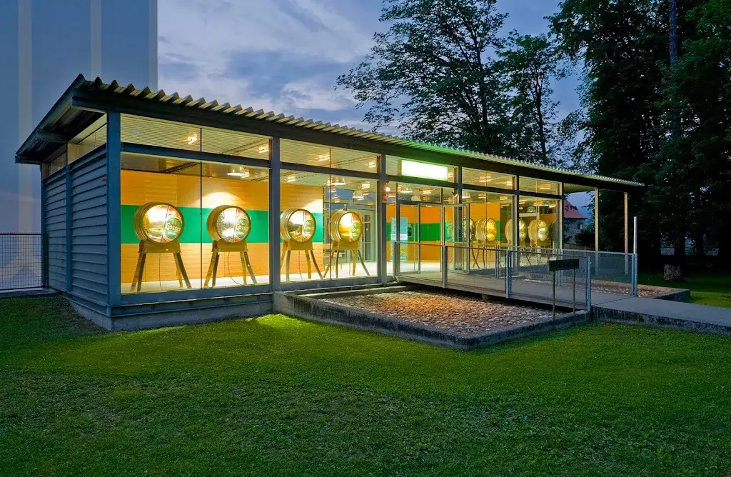 GÖSSEUM Brauereiführungen und Museum der Gösser Brauerei ristorante a Göss