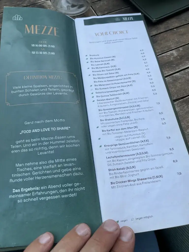 Menu_HUMMEL | Mezze Bar - Brunch - levantinische Küche_Graz_immagine_3