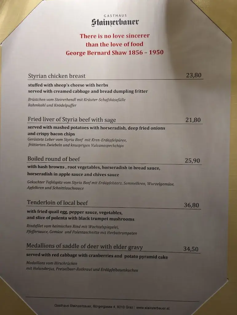 Menu_Gasthaus Stainzerbauer_Geidorf_immagine_3