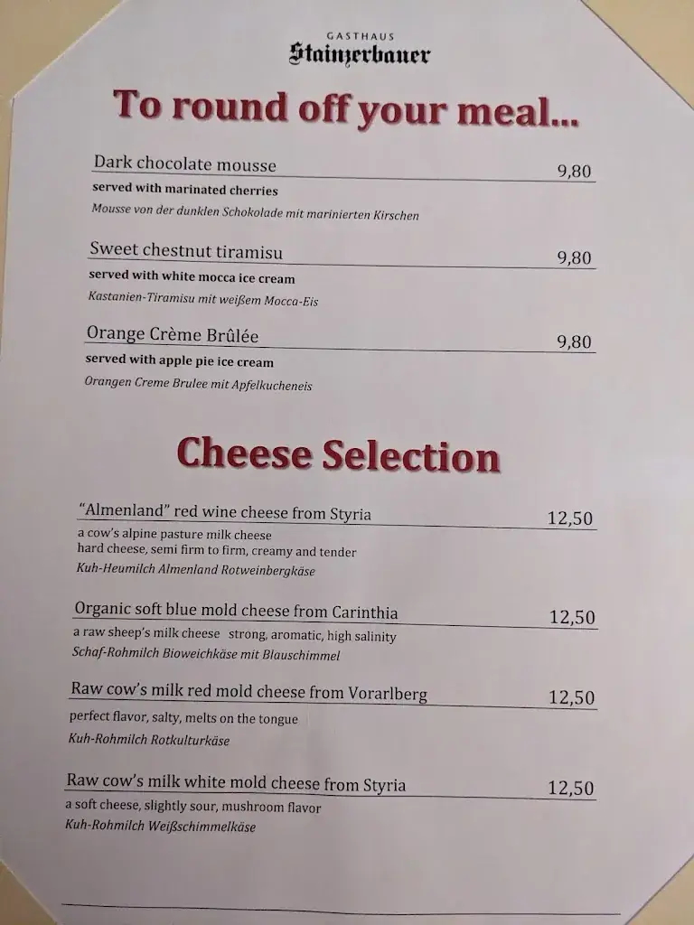 Menu_Gasthaus Stainzerbauer_Geidorf_immagine_4