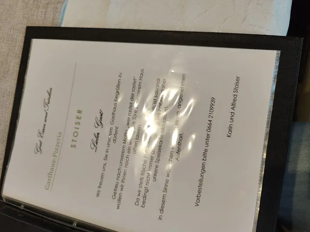 Menu_Gasthaus Stoiser_Groß Sankt Florian_image_1