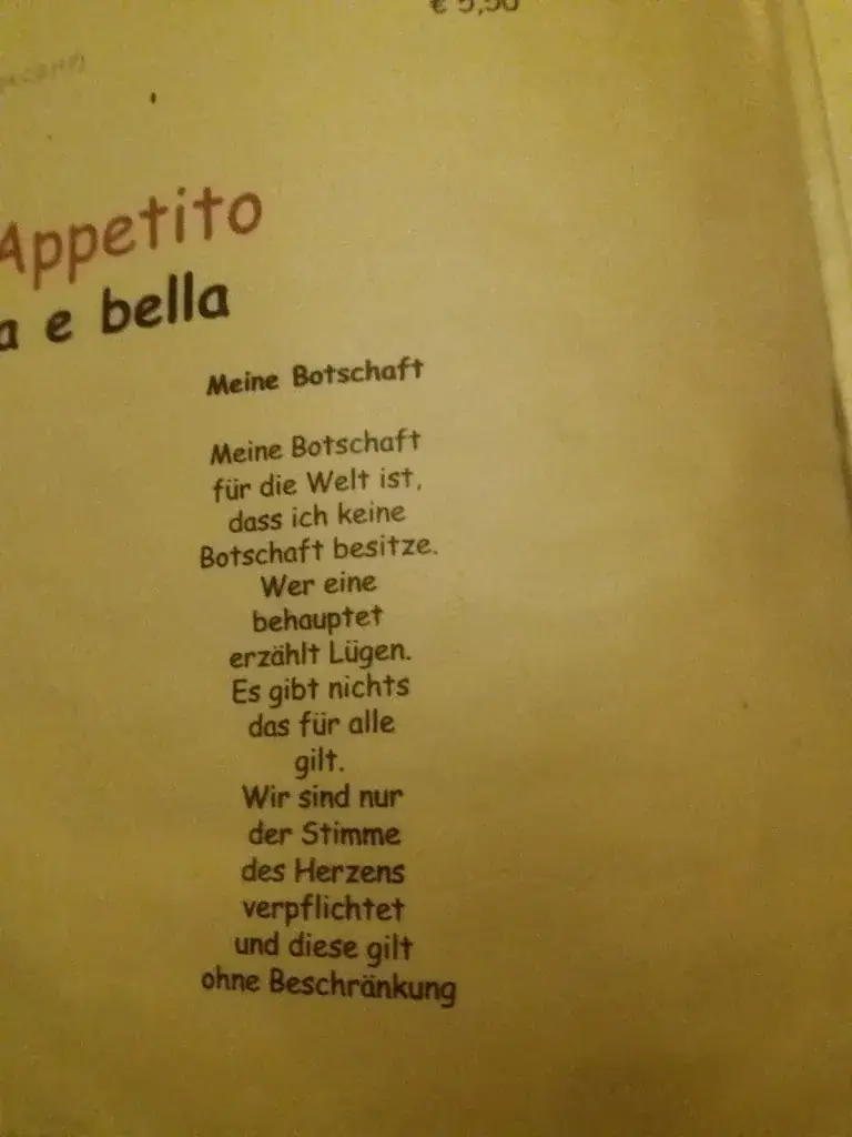 Menu_La Botte - Ristorante - Pizzeria_Gösting_image_1