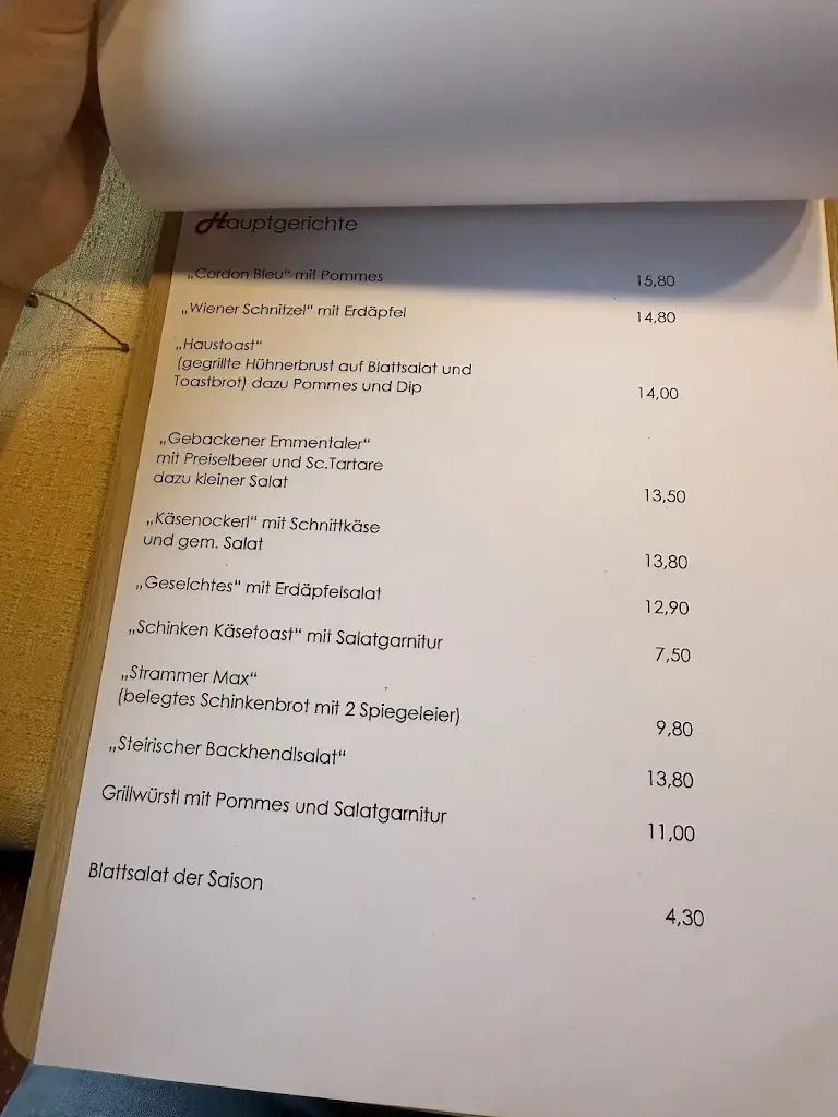 Menu_Gasthof-Pension Stieber_Großsölk_image_1