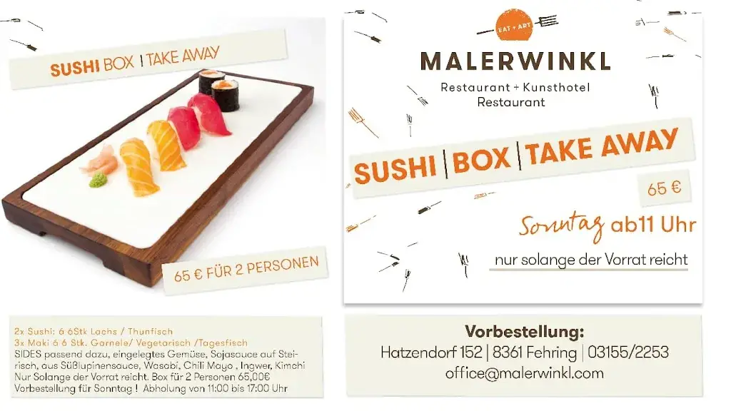 Menu_Malerwinkl Restaurant + Kunsthotel + Vinothek_Hatzendorf_image_1