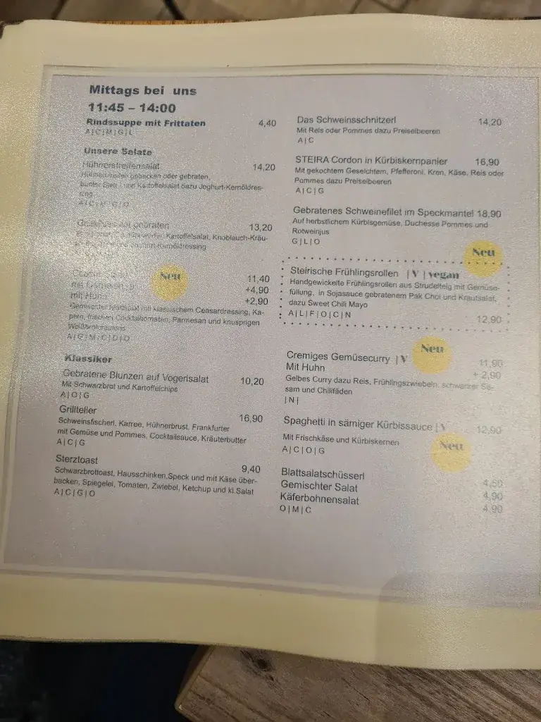 Menu_zum „STERZ