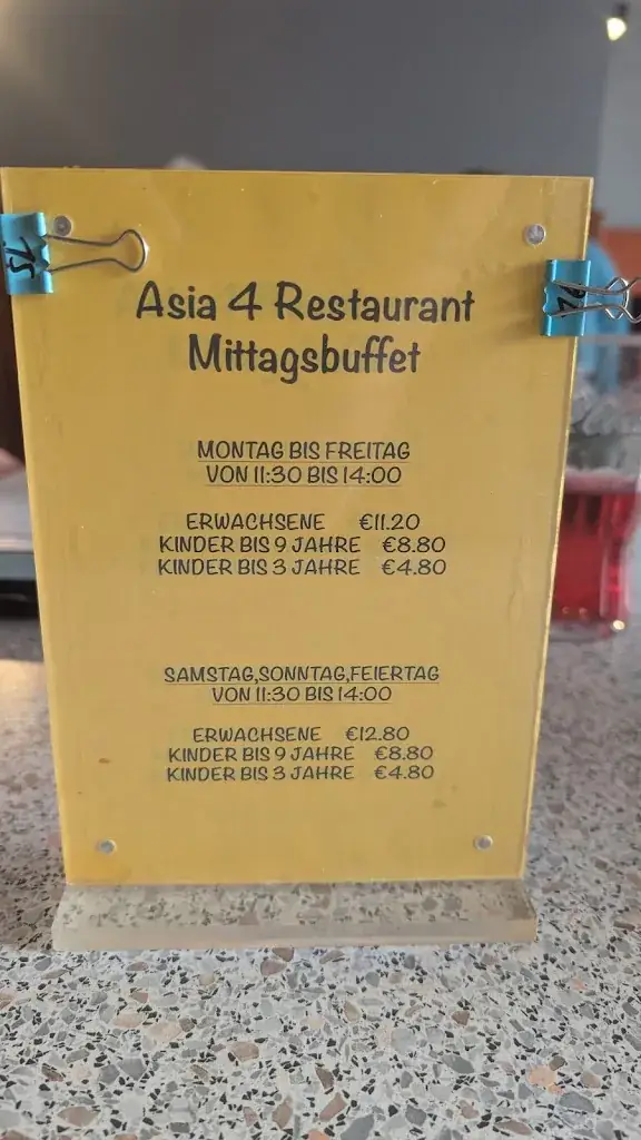 Menu_Asia 4 Restaurant-Zhang's Küche_Hartberg_image_1