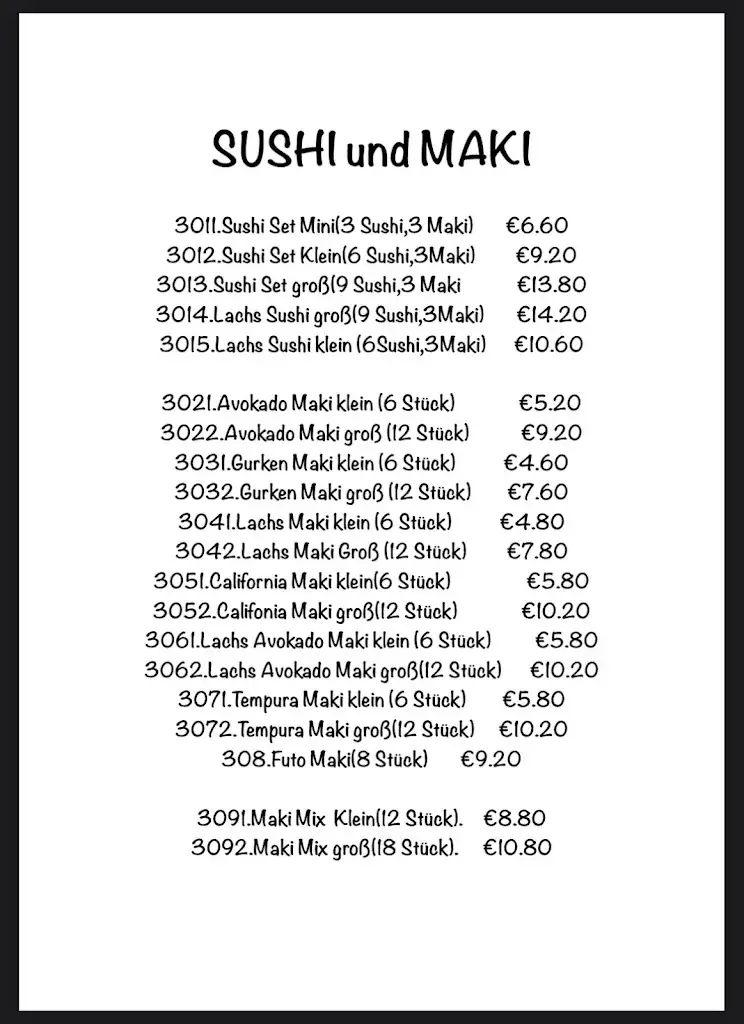 Menu_Asia 4 Restaurant-Zhang's Küche_Hartberg_image_2