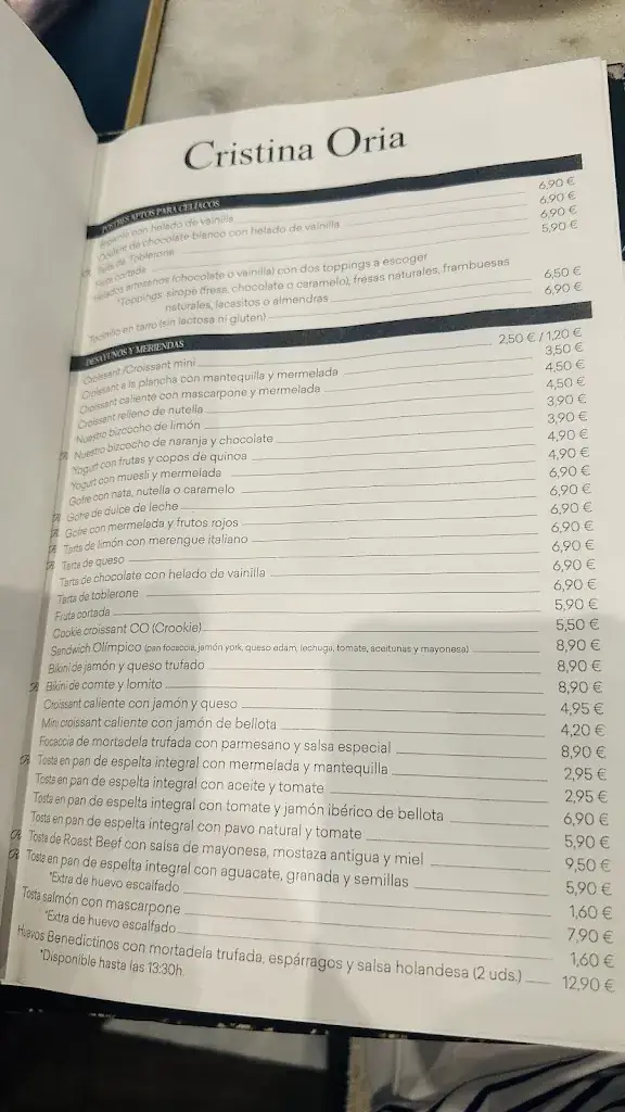 Menu_Cristina Oria Restaurante & Tienda Gourmet_Haus_image_2