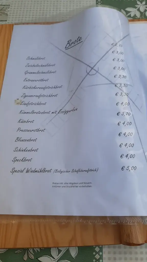 Menu_Buschenschank zur Mühle_Sankt Andrä am Zicksee_image_2