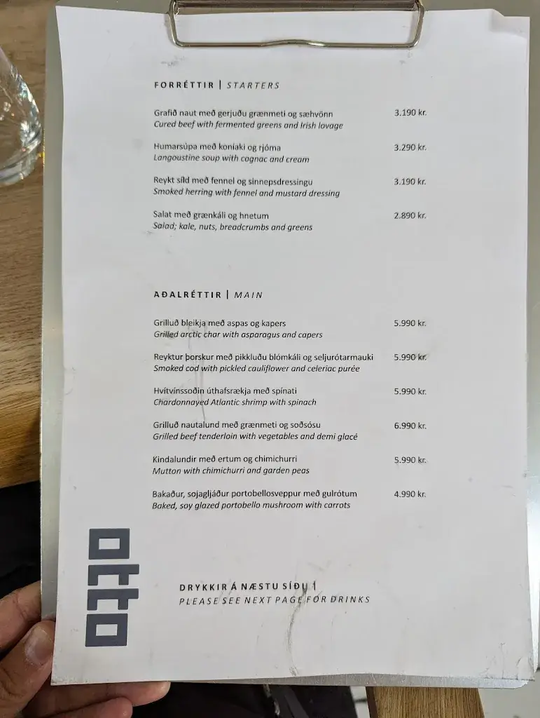 Menu_Otto Matur & Drykkur_Höf_image_1