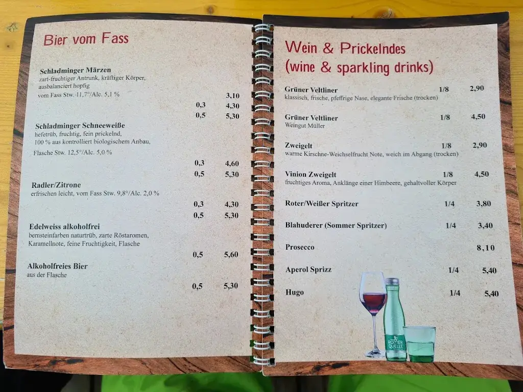 Menu_Kaiblingalm Schutzhütte_Haus im Ennstal_immagine_1