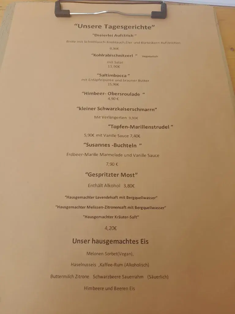 Menu_Kaiblingalm Schutzhütte_Haus im Ennstal_immagine_4