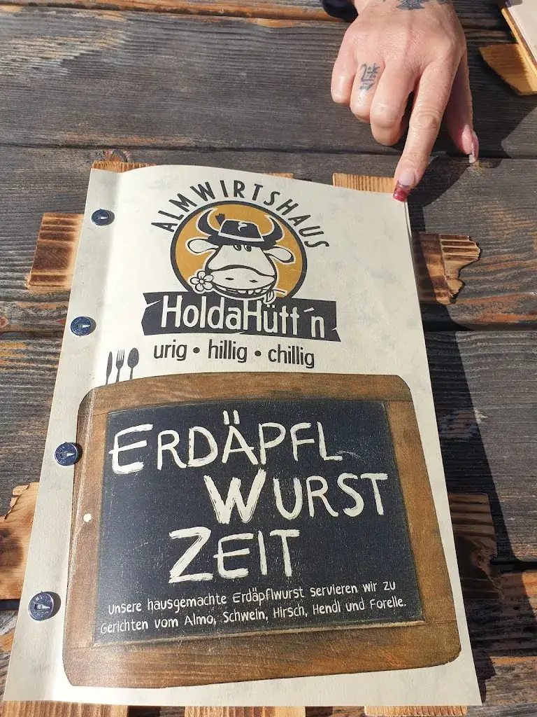 Menu_Almwirtshaus HOLDAHÜTT`N_Hohenau an der Raab_image_3