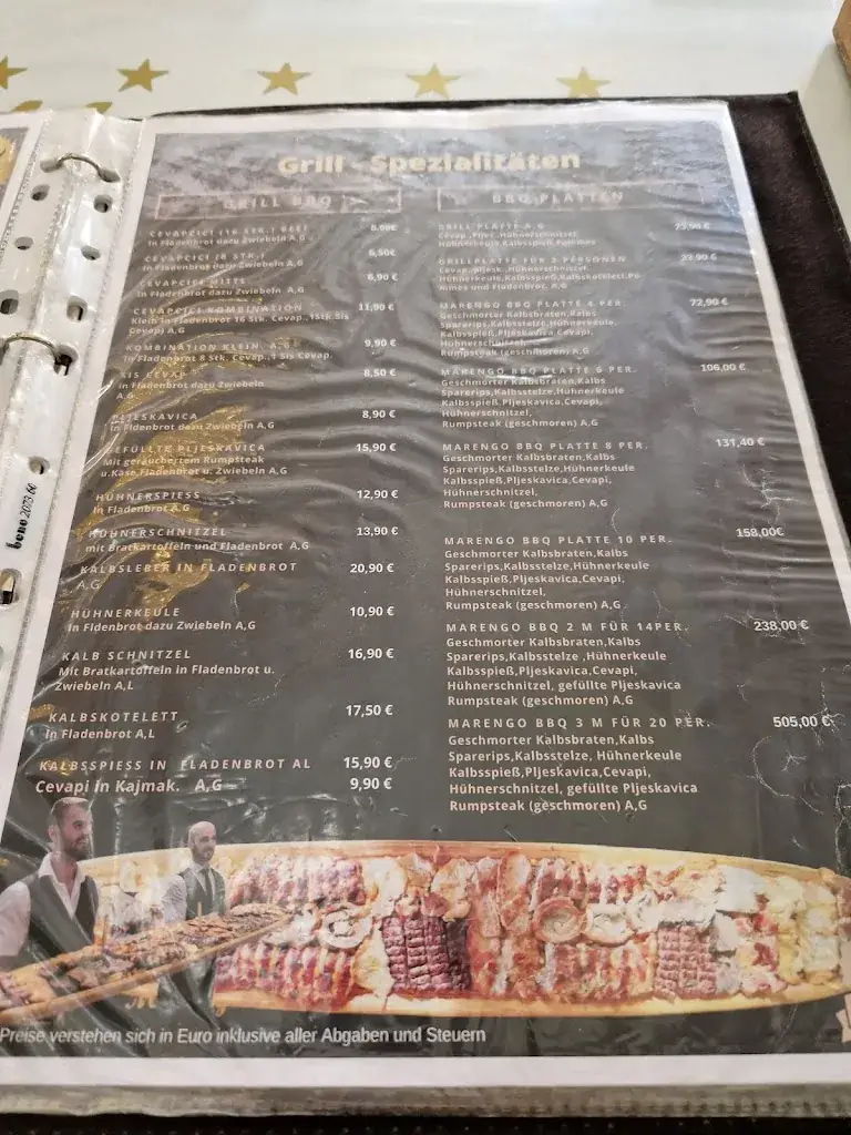 Menu_Marengo Restaurant BBQ_Hetzendorf_image_1