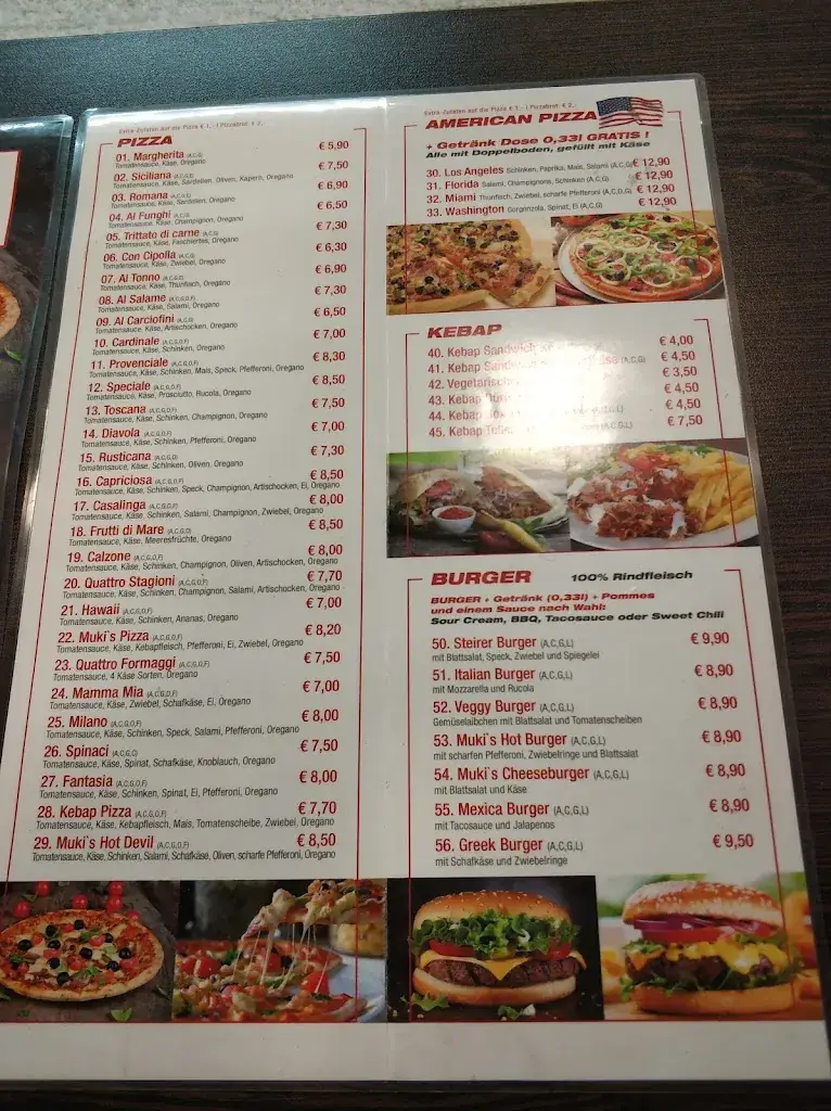 Menu_Muki's Pizza_Sankt Margarethen im Burgenland_immagine_1