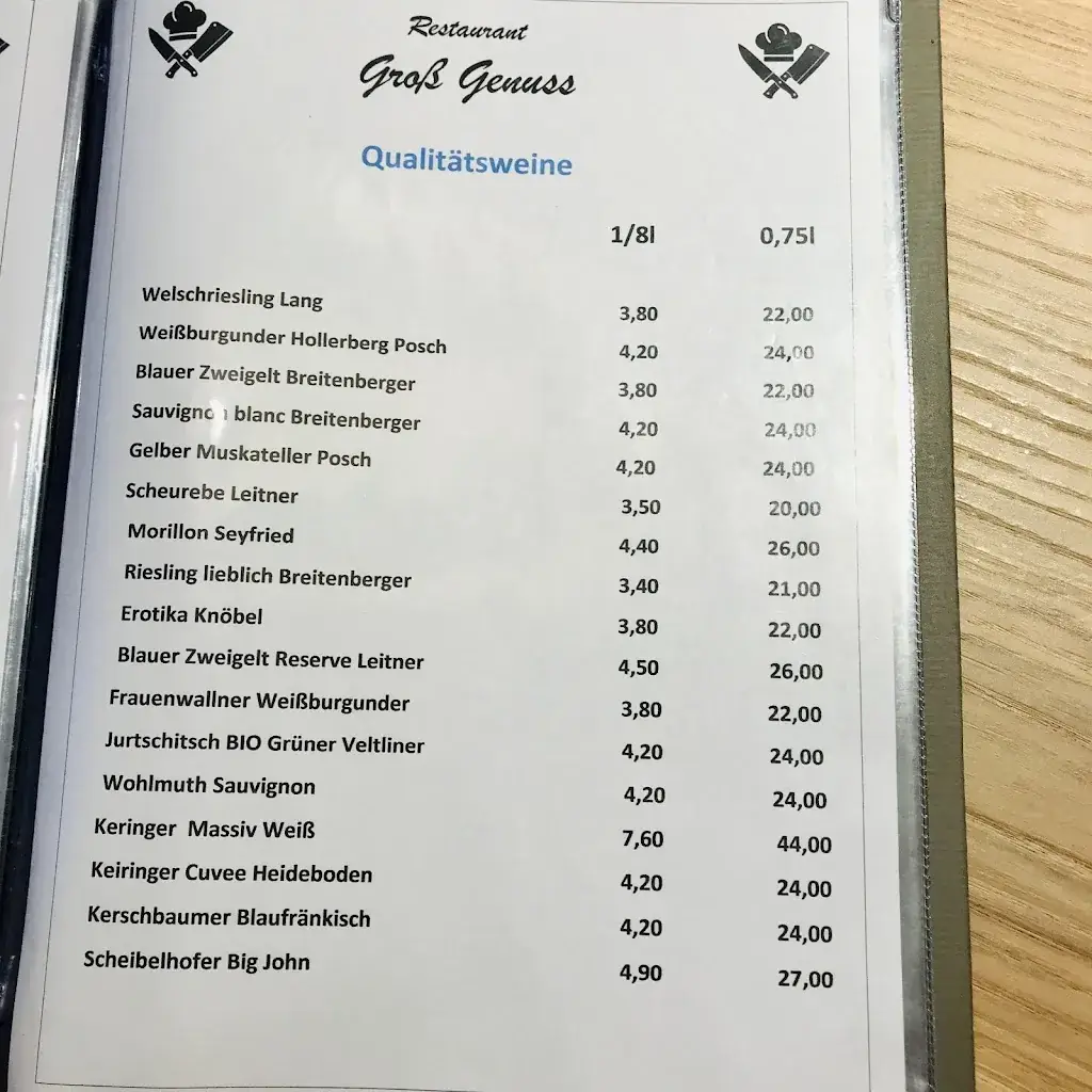 Menu_Groß Genuss_Kaibing_immagine_4