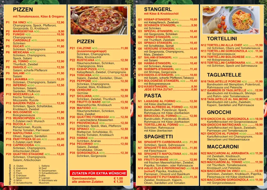 Menu_Da Vinci Pizzeria Restaurant und Café_Judenburg_image_1