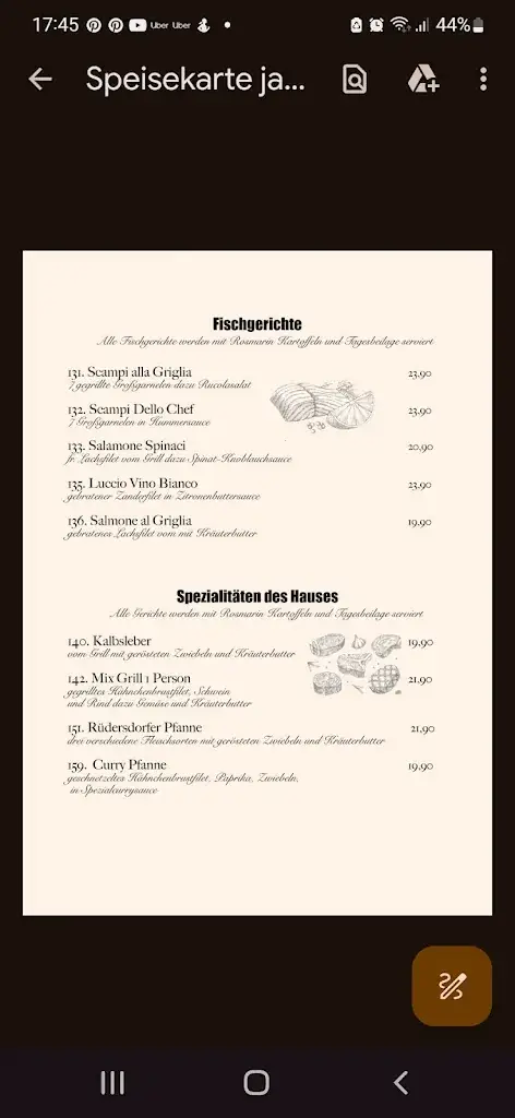 Menu_Ristorante La Luna Sul Lago_Rudersdorf_image_4