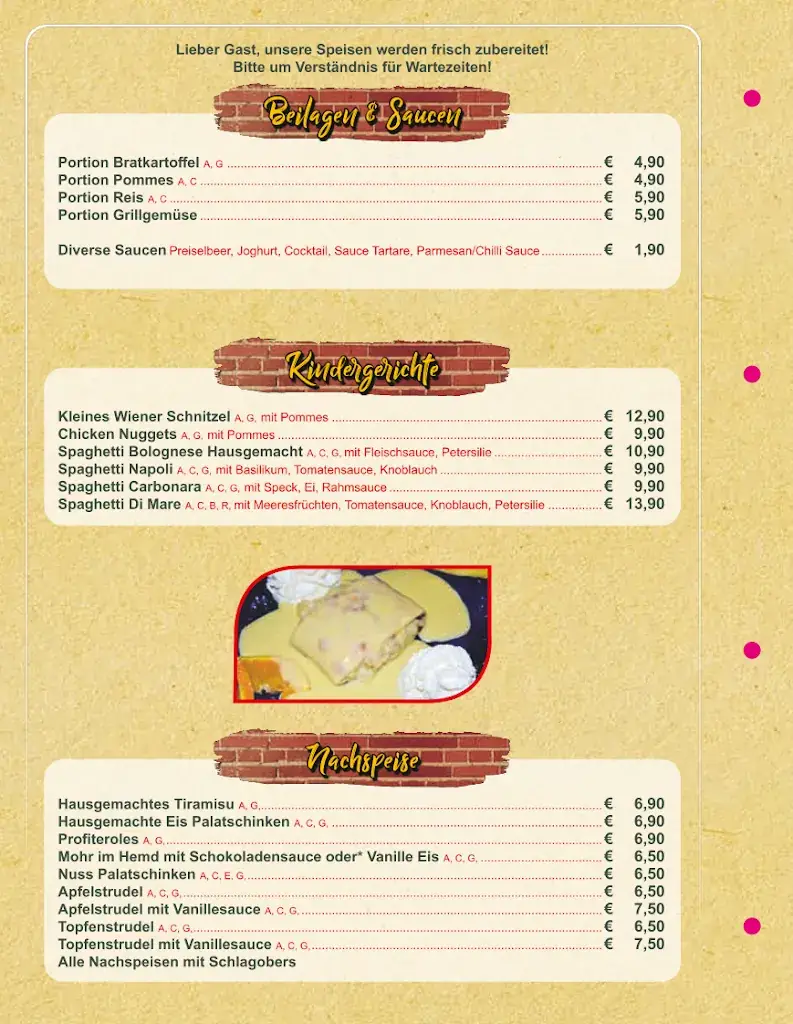 Menu_Pizzeria El Camino_Hönigsberg_immagine_1