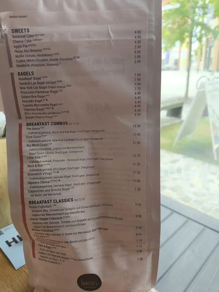 Menu_Coffeeshop Barista´s Kalsdorf_Kalsdorf bei Graz_immagine_4