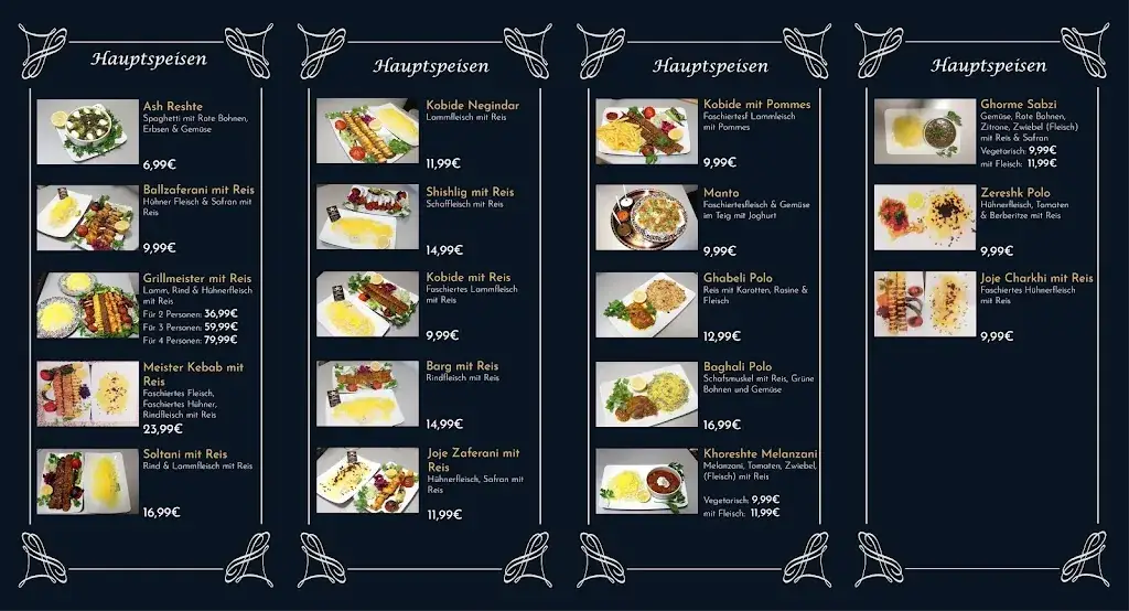 Menu_Aria Persisches Restaurant_Jakomini_image_1