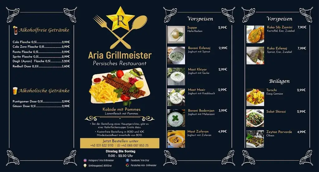 Menu_Aria Persisches Restaurant_Jakomini_image_2