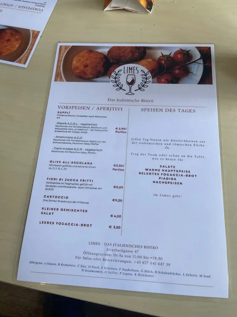 Menu_Limes Café_Jakomini_image_2