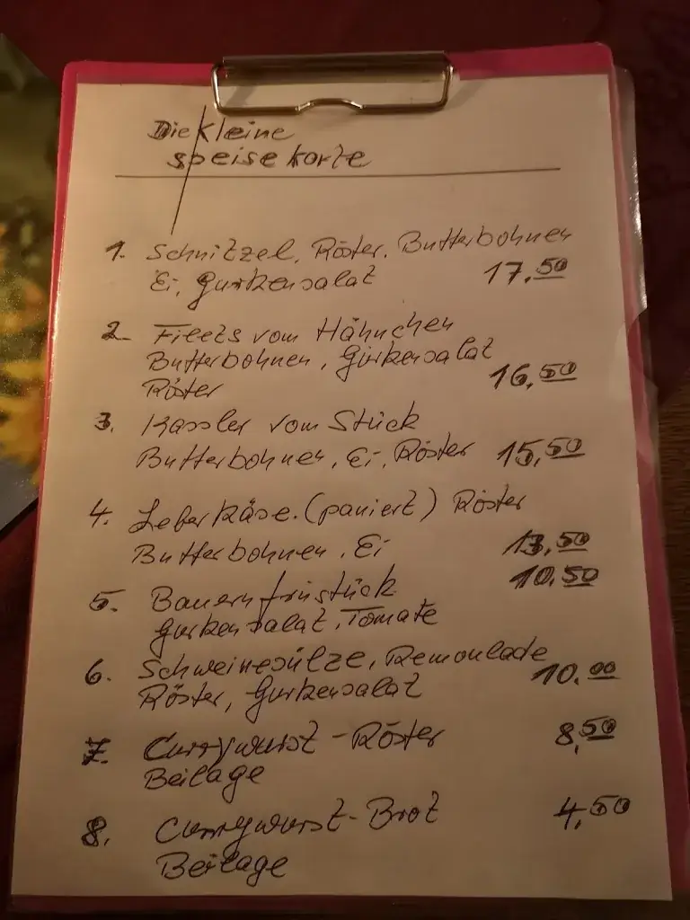 Menu_Restaurant Bodos Meeting Point_Rudersdorf_immagine_1