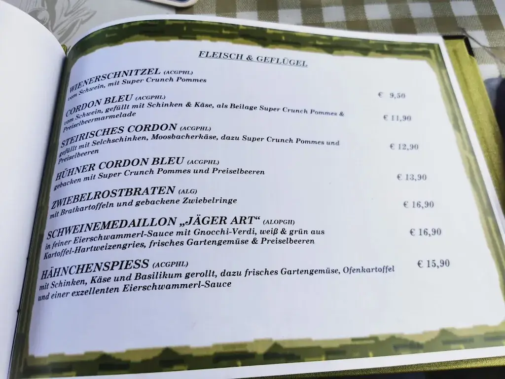 Menu_Restaurant & Diner Pizzburg_Kleinsöding_immagine_2
