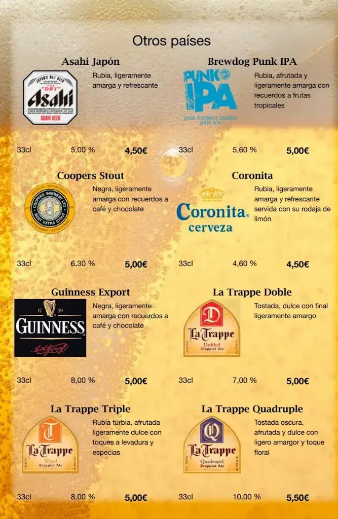 Menu_Cervecería Oldenburg_Kloster_image_2