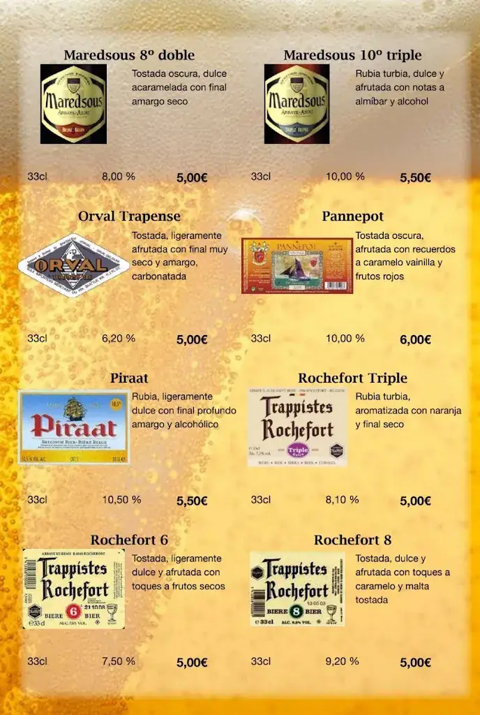 Menu_Cervecería Oldenburg_Kloster_image_4