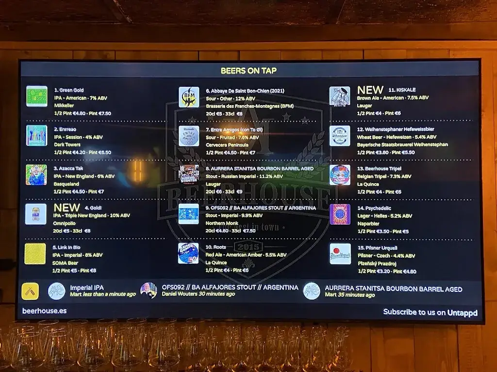 Menu_Beerhouse Chamberí | Craftbeer Bar_Kloster_immagine_3