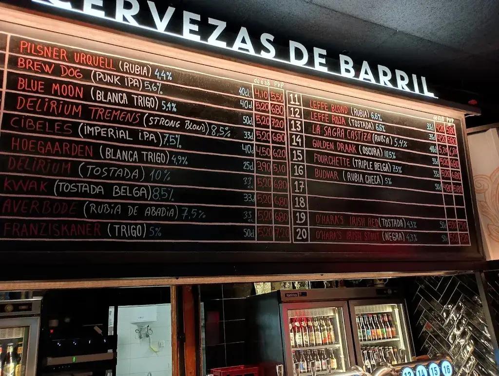 Menu_Cervecería L'Europe_Kloster_image_3