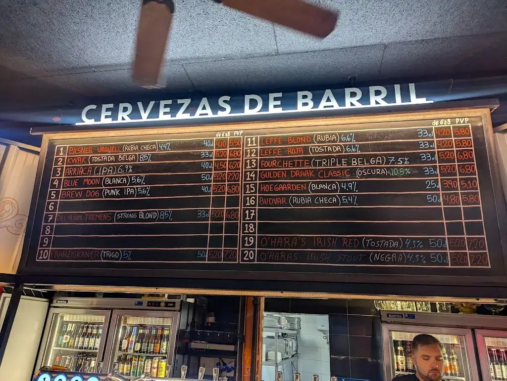 Menu_Cervecería L'Europe_Kloster_image_4