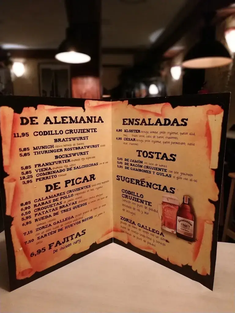 Menu_Kloster Bar and Restaurant_Kloster_immagine_4