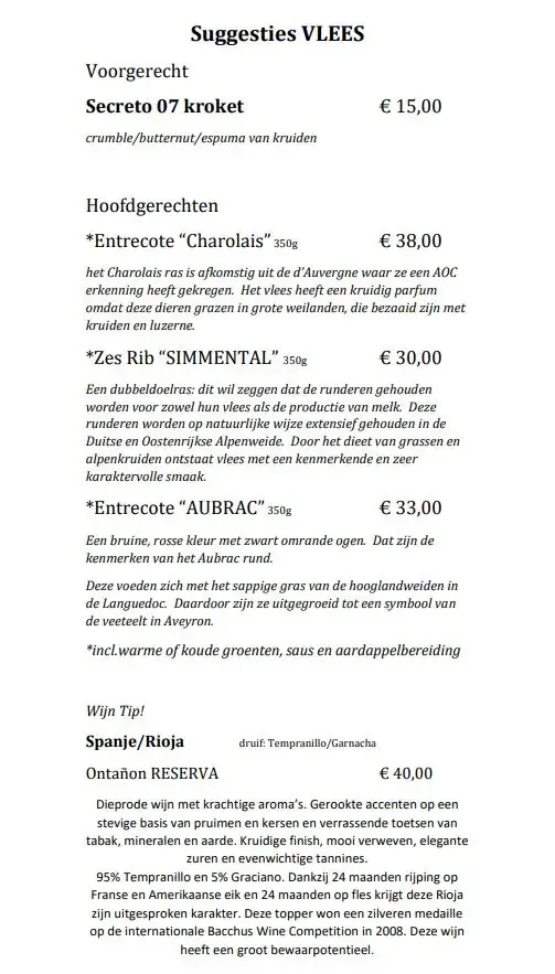 Menu_De Veehoeve_Kapellen_immagine_1